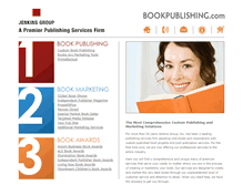 Tablet Screenshot of bookpublishing.com